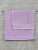 Набор махровых полотенец Abu Dabi из 2-х шт. (50*90 и 70*140 см.), цвет - светло-сиреневый (0481), плотность 500 гр., 2-я нить. - фото
