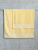 Набор махровых полотенец Dina Me из 2-х шт. (50*90 и 70*140 см.), цвет - Светло- лимонный (QD-0497), плотность 500 гр. - фото