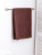 Махровое полотенце большое Sandal "люкс" 100*150 см., цвет - коричневый. - фото