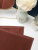 Набор махровых салфеток осибори 30*30 см., цвет - коричневый, "люкс" - 6 шт. - фото