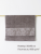 Махровое полотенце Abu Dabi 50*90 см., цвет - светло серый (0455), плотность 600 гр., 2-я нить. - фото