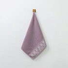 Махровое полотенце Abu Dabi 50*90 см., цвет - брусника (0408), плотность 500 гр., 2-я нить.