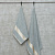 Набор махровых полотенец Dina Me из 2-х шт. (50*90 и 70*140 см.), цвет - Серо-голубой (GERMANY), плотность 450 гр. - фото
