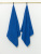 Набор махровых полотенец Sandal "оптима" 70*140 см., цвет - синий, пл. 380 гр. - 2 шт. - фото