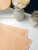 Набор махровых салфеток Sandal "люкс" осибори 30*30 см., цвет - бежевый, 6 шт. - фото