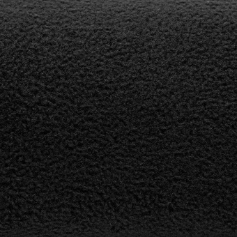 Плед флисовый "люкс" с эффектом "антипиллинг" 140х170 см., цвет черный - фото