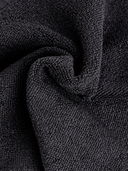 Набор махровых салфеток осибори Sandal "люкс" 30*30 см., цвет - черный, 20 шт. - фото
