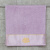 Махровое полотенце Abu Dabi 70*140 см., цвет - светло-сиреневый (0461), плотность 600 гр., 2-я нить. - фото