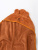 Полотенце-уголок SANDAL детское для купания "медведь", 100*100 см., цвет - коричневый - фото