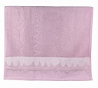 Махровое полотенце Abu Dabi 50*90 см., цвет - пепельно-розовый (0501), плотность 500 гр., 2-я нить.