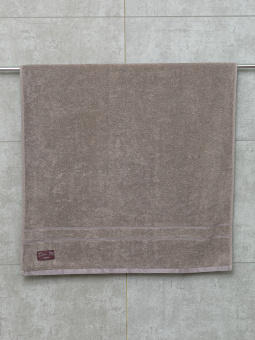 Махровое полотенце Dina Me (RAVON ) 70х140 см., цвет - Ореховый, плотность 500 гр. - фото