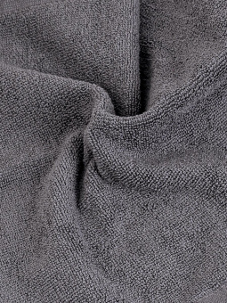 Набор махровых салфеток осибори Sandal "люкс" 30*30 см., цвет - серый, 20 шт. - фото