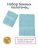 Набор махровых полотенец Dina Me из 2-х шт. (50*90 и 70*140 см.), цвет - Лазурный (ARQON-F ), плотность 500 гр. - фото