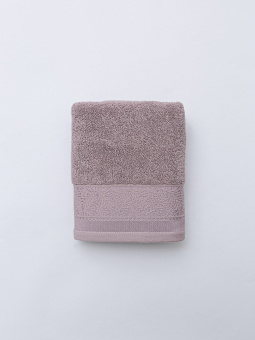 Махровое полотенце Dina Me (QD-0496) 50х90 см., цвет - Брусника, плотность 550 гр. - фото
