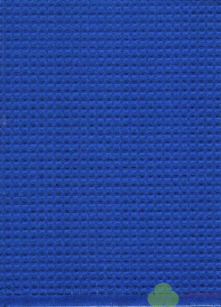 Простынь вафельная 140х200см пл. 240г, цвет - синий - фото