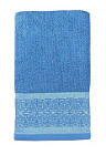 Махровое полотенце Abu Dabi 50*90 см., цвет - синяя мурена (0497), плотность 550 гр., 2-я нить.