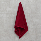 Махровое полотенце Sandal "оптима" 50*90 см., плотность 380 гр., цвет - бордовый