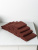 Набор махровых салфеток осибори 30*30 см., цвет - коричневый, "люкс" - 10 шт. - фото