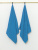 Набор махровых полотенец Sandal "люкс" 70*140 см., цвет - бирюзовый, пл. 450 гр. - 2 шт. - фото