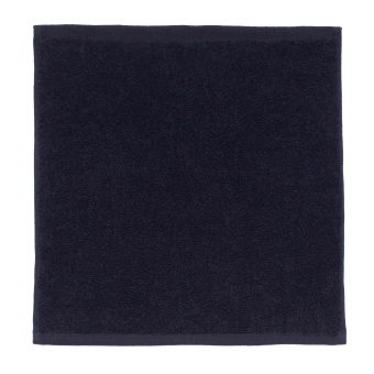 Махровая салфетка осибори Sandal "люкс" 30*30 см., цвет - черный - фото