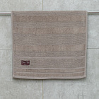 Махровое полотенце Dina Me (YANA ) 50х90 см., цвет - Темно-серый, плотность 550 гр.