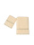 Набор махровых полотенец Dina Me из 2-х шт. (50*90 и 70*140 см.), цвет - Cream (QD-0537), плотность 550 гр. - фото