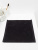 Махровая салфетка осибори Sandal люкс 30*30 см., цвет - черный, плотность - 400 гр. - фото