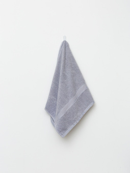 Махровое полотенце Abu Dabi 50*90 см., цвет - серый (Arqon), плотность 500 гр., 2-я нить. - фото