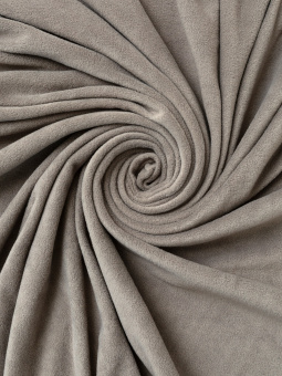 Плед флисовый "люкс" с эффектом "антипиллинг" 150х170 см., плотность 230 гр., цвет - серый - фото