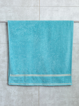 Махровое полотенце Dina Me (QD-0537) 70х140 см., цвет - Maldiva, плотность 550 гр. - фото