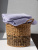 Подарочный набор махровых полотенец Sandal из 2-х шт. (50*90 и 70*140 см.), цвет - джинсовый (Nota), плотность 450 гр. - фото