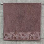 Махровое полотенце Abu Dabi 70*140 см., цвет - кармелитовый (511), плотность 550 гр., 2-я нить.