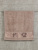 Набор махровых полотенец Abu Dabi из 2-х шт. (50*90 и 70*140 см.), цвет - слоновый (0485), плотность 600 гр., 2-я нить. - фото