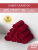 Набор махровых салфеток осибори "люкс" 30*30 см., цвет - бордовый, пл. 450 гр. - 10 шт. - фото