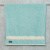 Махровое полотенце Dina Me (GERMANY) 70х140 см., цвет - Бирюзовый, плотность 450 гр. - фото