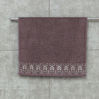 Махровое полотенце Abu Dabi 50*90 см., цвет - темно-серый (0408), плотность 500 гр., 2-я нить.
