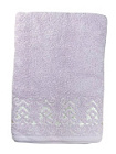 Махровое полотенце Abu Dabi 70*140 см., цвет -  светло-фиолетовый (0408), плотность 500 гр., 2-я нить.