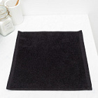 Махровая салфетка осибори Sandal люкс 30*30 см., цвет - черный, плотность - 400 гр.