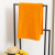Махровое полотенце большое Sandal "люкс" 100*150 см., цвет - оранжевый. - фото