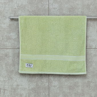 Махровое полотенце Abu Dabi 50*90 см., цвет - фисташковый (Arqon), плотность 500 гр., 2-я нить. - фото