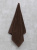 Набор махровых полотенец Sandal "люкс" 50*90 см., цвет - коричневый, пл. 450 гр. - 3 шт. - фото