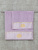 Набор махровых полотенец Abu Dabi из 2-х шт. (50*90 и 70*140 см.), цвет - светло-сиреневый (0461), плотность 600 гр., 2-я нить. - фото