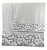 Набор махровых полотенец Abu Dabi из 2-х шт. (50*90 и 70*140 см.), цвет - пепельный (0494), плотность 600 гр., 2-я нить. - фото