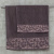 Набор махровых полотенец Abu Dabi из 2-х шт. (50*90 и 70*140 см.), цвет - темно серый (0494), плотность 600 гр., 2-я нить. - фото