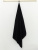 Махровое полотенце "пляжное" Sandal "люкс" 100*180 см., цвет - черный, плотность 420 гр. - фото