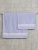 Набор махровых полотенец Abu Dabi из 2-х шт. (50*90 и 70*140 см.), цвет - голубой (0501), плотность 500 гр., 2-я нить. - фото