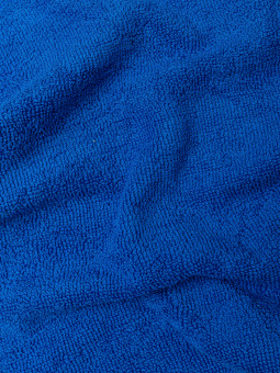 Набор махровых салфеток осибори "люкс" 30*30 см., цвет - синий, пл. 450 гр. - 10 шт. - фото