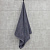 Махровое полотенце "оптима" 70*140 см., плотность - 380, цвет - серый - фото