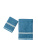 Набор махровых полотенец Dina Me из 2-х шт. (50*90 и 70*140 см.), цвет - Messina (QD-0537), плотность 550 гр. - фото