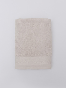 Махровое полотенце Dina Me (QD-0496) 70х140 см., цвет - Пепельный, плотность 550 гр. - фото